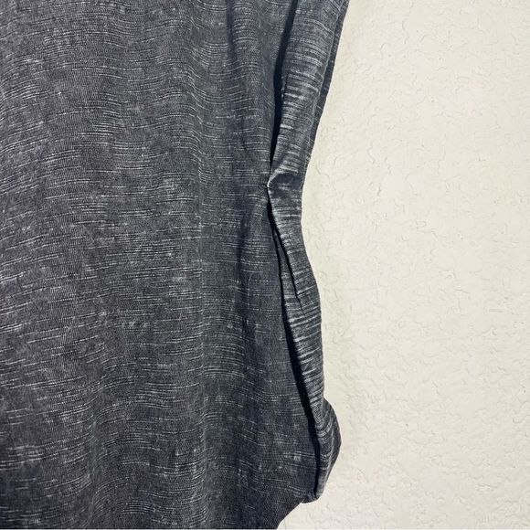 New Anthropologie Pilcro Womens Sustainable Roll-Sleeve Tank Top Size XL Black - Picture 7 of 8